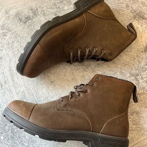 Blundstone Men's Dark Brown Leather Boots
